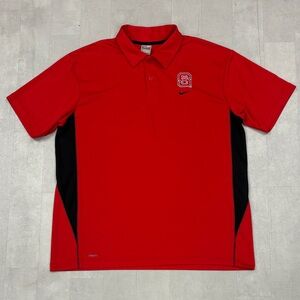 NC State Wolfpack Dri Fit Nike Polo